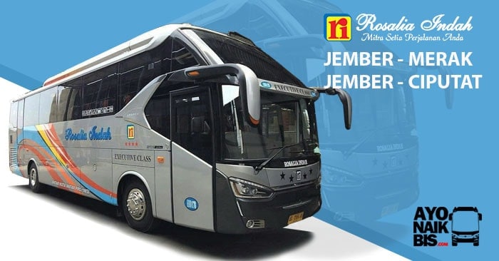Harga Tiket Bus Rosalia Indah Jember - Merak Ciputat - Ayo ...