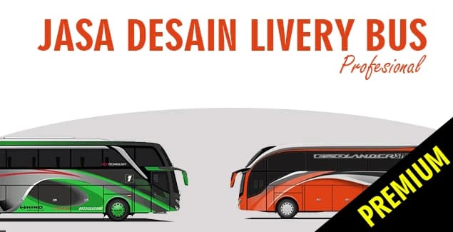Jasa Desain Livery Bus Dan Minibus