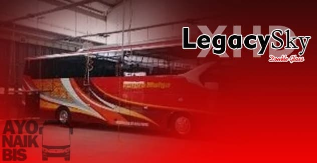 Bocor Foto Bus Putera Mulya Legacy Double Glass