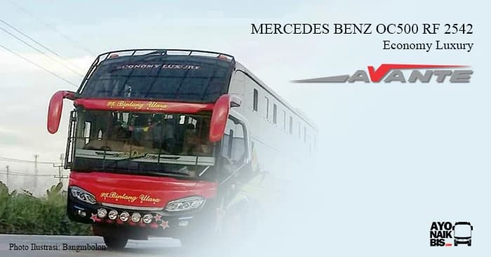 Bus Ekonomi Pertama dengan Chassis Mercedes Benz OH 2542 Bintang Utara Putra