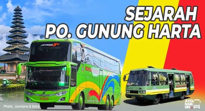 Sejarah PO Gunung Harta Berawal dari Bus AKDP