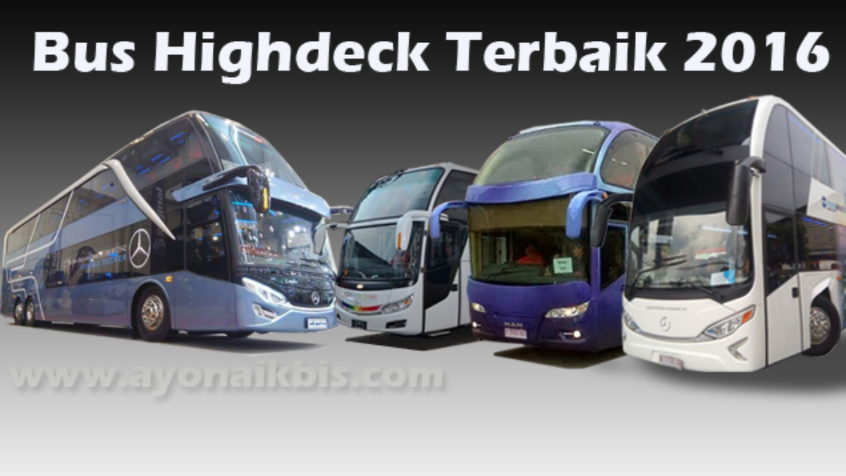 Bus Highdeck terbaru