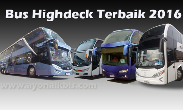 Bus Highdeck terbaru