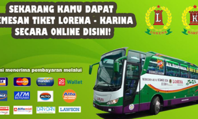 tiket online bus lorena