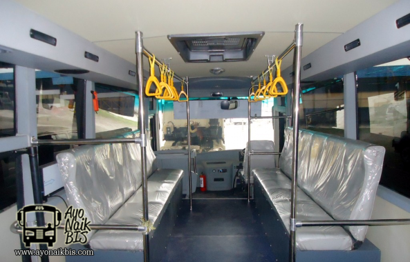 Bus listrik Universita Indonesia Molina EV-BUS