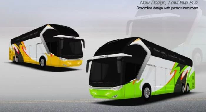 Desain bus Laksana LDS PO. Haryanto
