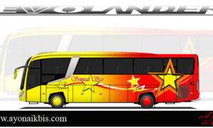 Bus terbaru Evolander