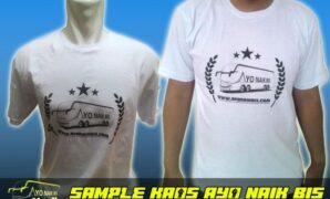 kaos ayo naik bis