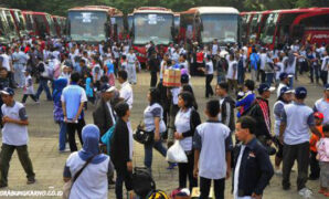 Mudik Lebaran Naik Bus