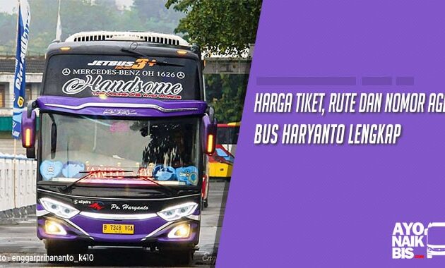 Tiket Dan Agen Bus Haryanto