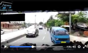 Video Bus PO. Luragung Nekat Melawan Arus