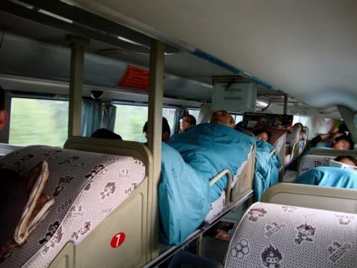 Sleeper bus china