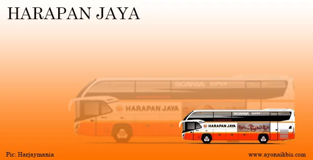 Bus terbaru Harapan Jaya