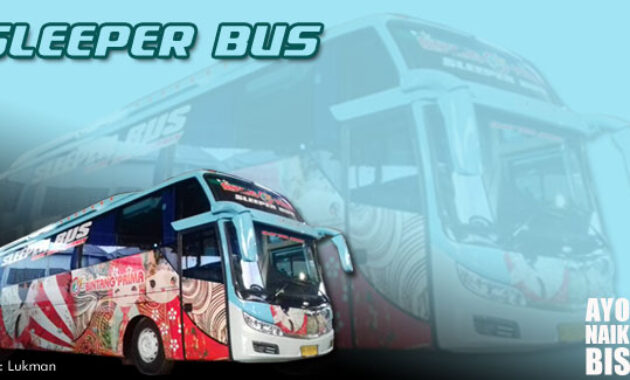 Sleeper bus Bintang Prima