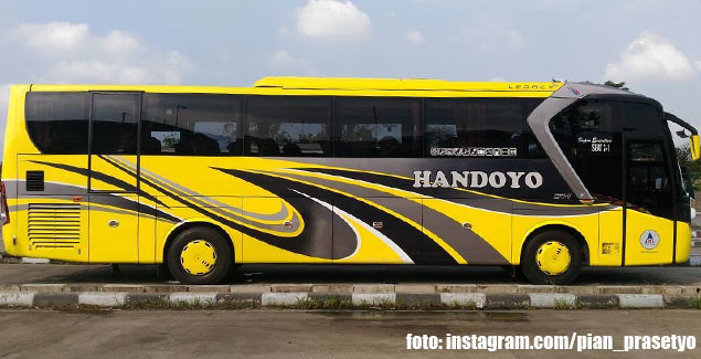 Bus PO Handoyo Legacy | foto: instagram.com/pandjiyanuarbanuadji