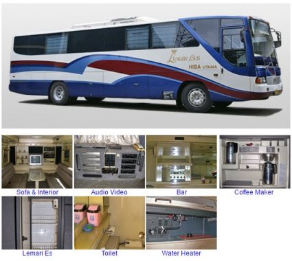 Luxury Bus (Caravan) PO Hiba Utama