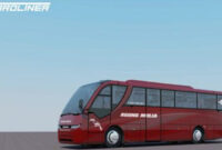 Desain bus Agung Mulia