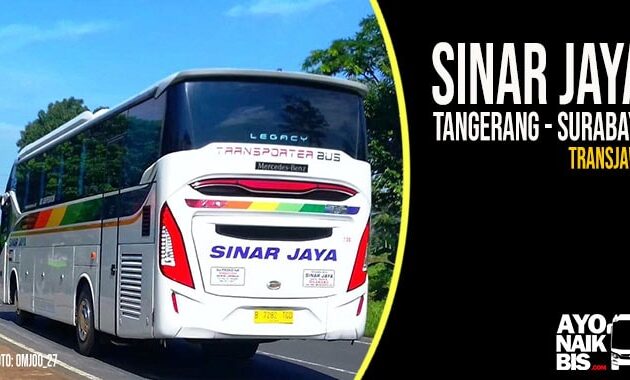 Sinar Jaya Tangerang Surabaya