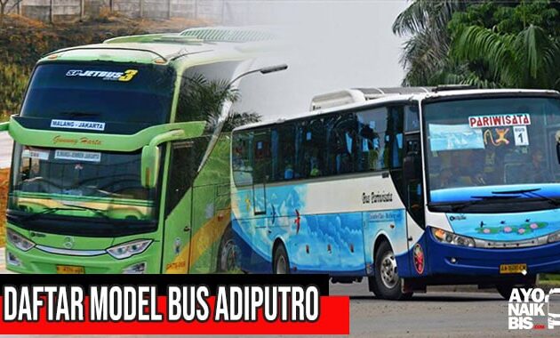 Daftar Bus Adiputro