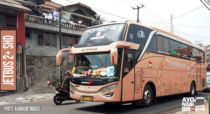 Bus Shantika Jetbus 2+ SHD
