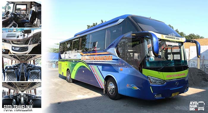 Bus Trans Jawa Mitra Titian Nusantara