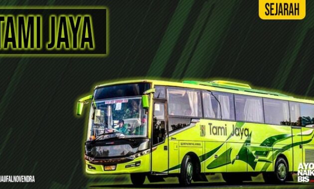 Sejarah bus pariwisataTami Jaya