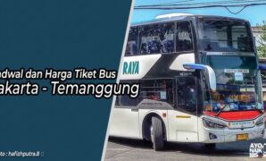 Harga Tiket Bus Jakarta Temanggung