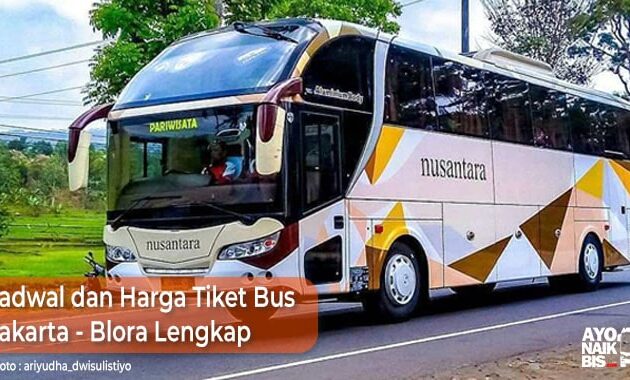 Tiket Bus Jakarta Blora