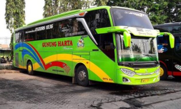 Harga tiket Bus Jakarta Malang Gunung Harta