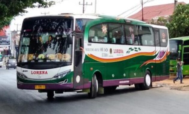 Bus lorena Jakart Surabaya