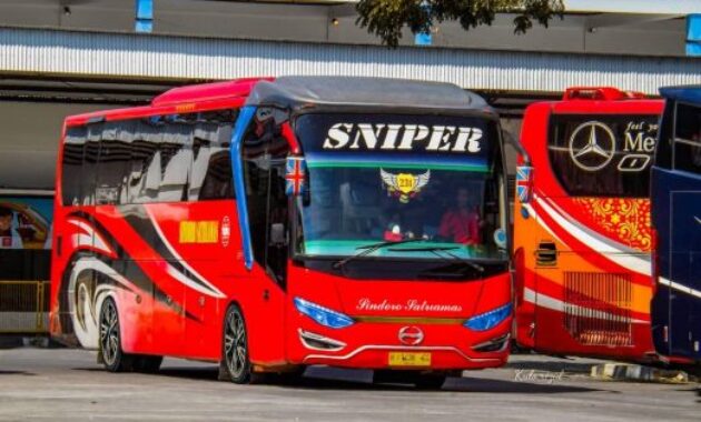 Bus Sindoro Satriamas Jakarta Solo