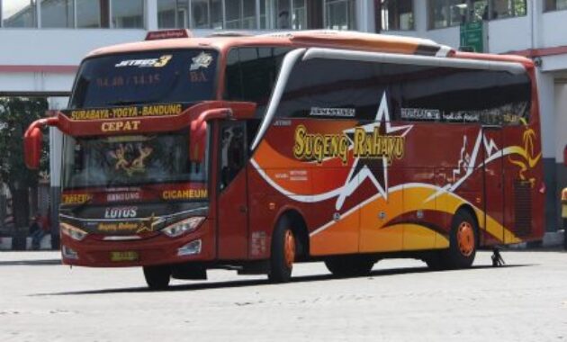Bus Sugeng Rahayu Bandung Surabaya