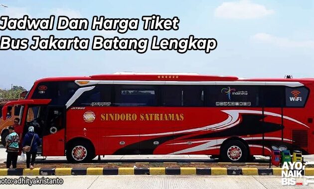 Tiket Bus Jakarta Batang