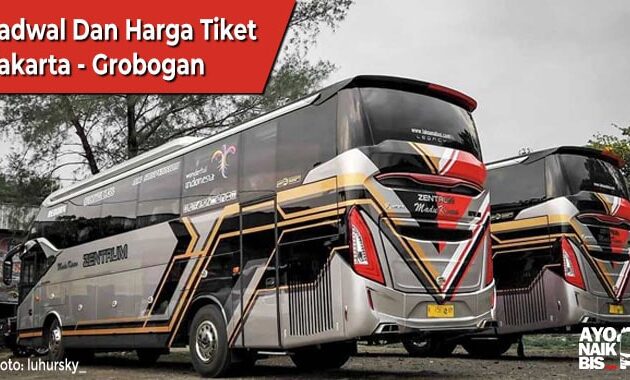 Tiket bus Jakarta Grobogan