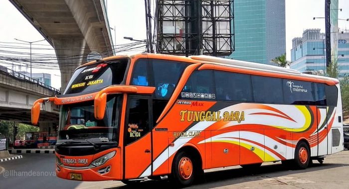 Bus Malam Tunggal Dara Jakarta Boyolali