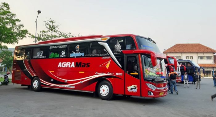 Bus Jakarta Klaten Agra Mas