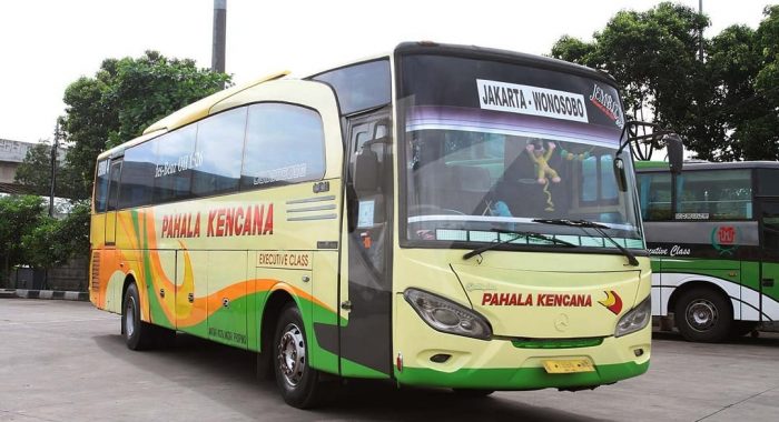 Bus Jakarta Wonosobo Pahala Kencana