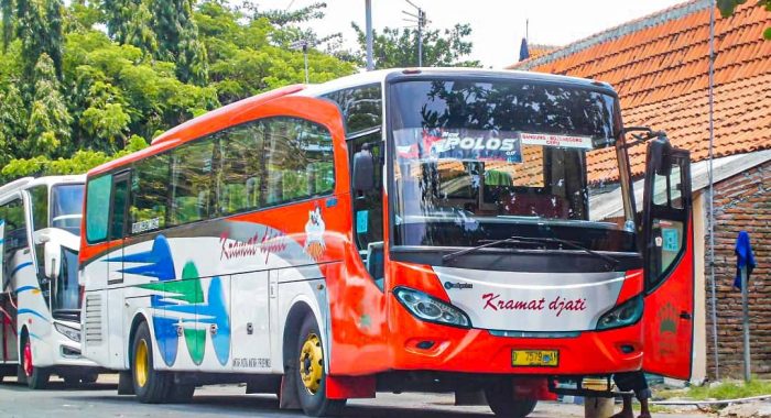 Bus Kramat Djati Jakarta Situbondo
