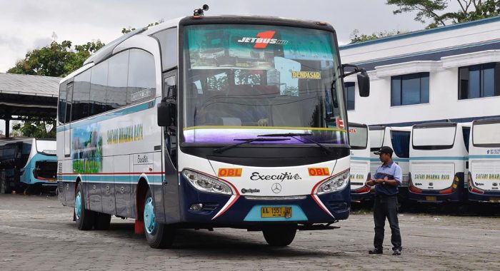 Bus Safari Dharma Raya Denpasar