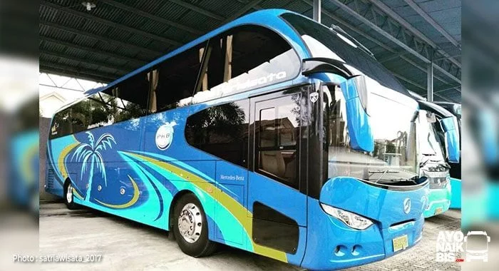 Bus pariwisata PHB Lampung