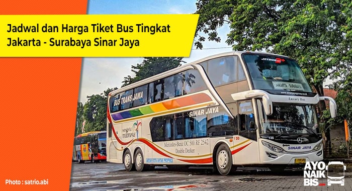 Bus Tingkat Jakarat Surabaya
