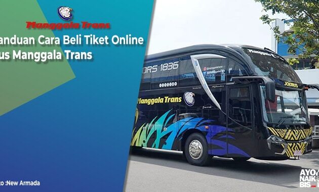Cara Beli Tiket Bus Manggala Trans