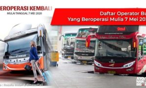 Daftar Bus Beroperasi