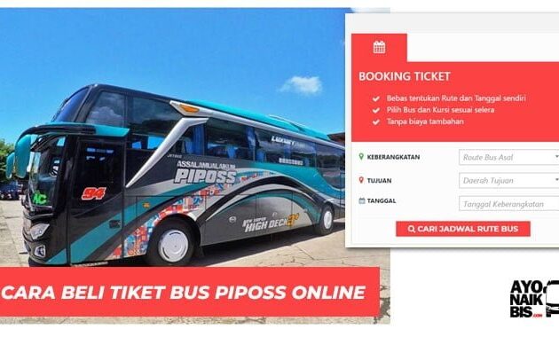 Cara Beli Tiket Bus Online Piposs