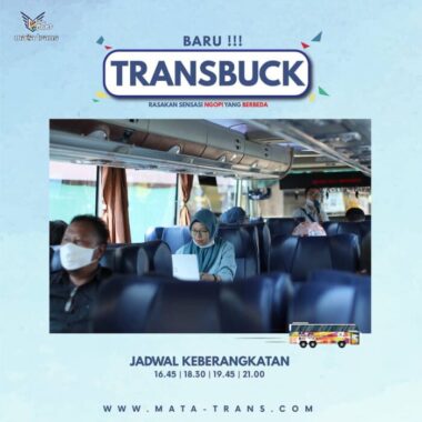Ngopi didalam bus Transbuck Mata Trans Solo