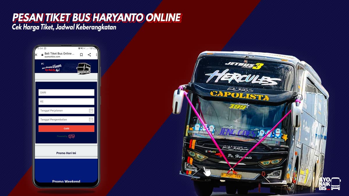 Tiket Online Bus Haryanto