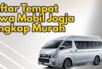 Rental mobil Jogja