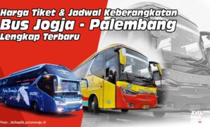 Tiket bus Jogja Palembang