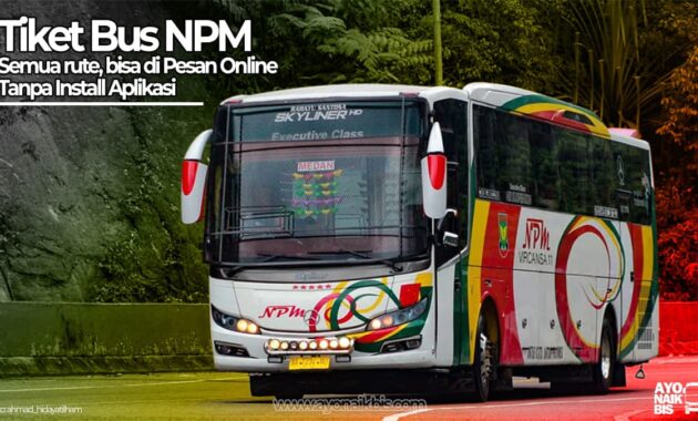 Tiket Bus NPM
