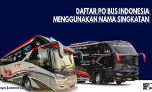 Singkatan Nama PO Bus